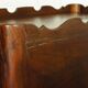 Commode sauteuse ancienne en noyer