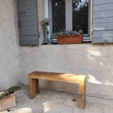Handcrafted bench