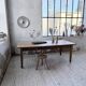 Oak farmhouse table 1950 212cm