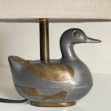 Vintage duck lamp