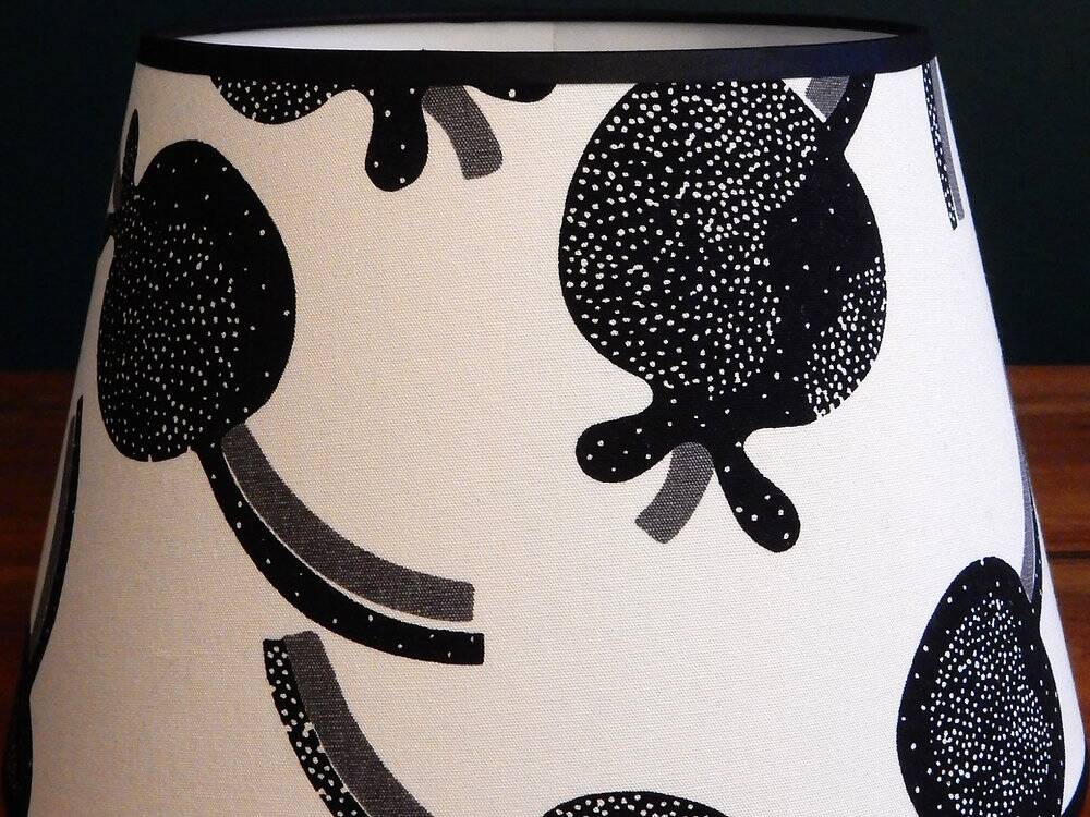 Vintage fabric lampshade Ikea 2005 design Sven Fristedt