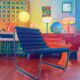 Fauteuil suspendu
"boudins" Dlg Michel BOYER1970