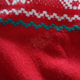 Red tablecloth and 8 napkins