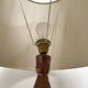 Large ceramic lamp, signed and dated 1979.