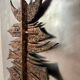 Brutalist bronze sculpture painting from the 70s