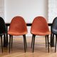 Suite de 4 chaises Caprice, Cassina
