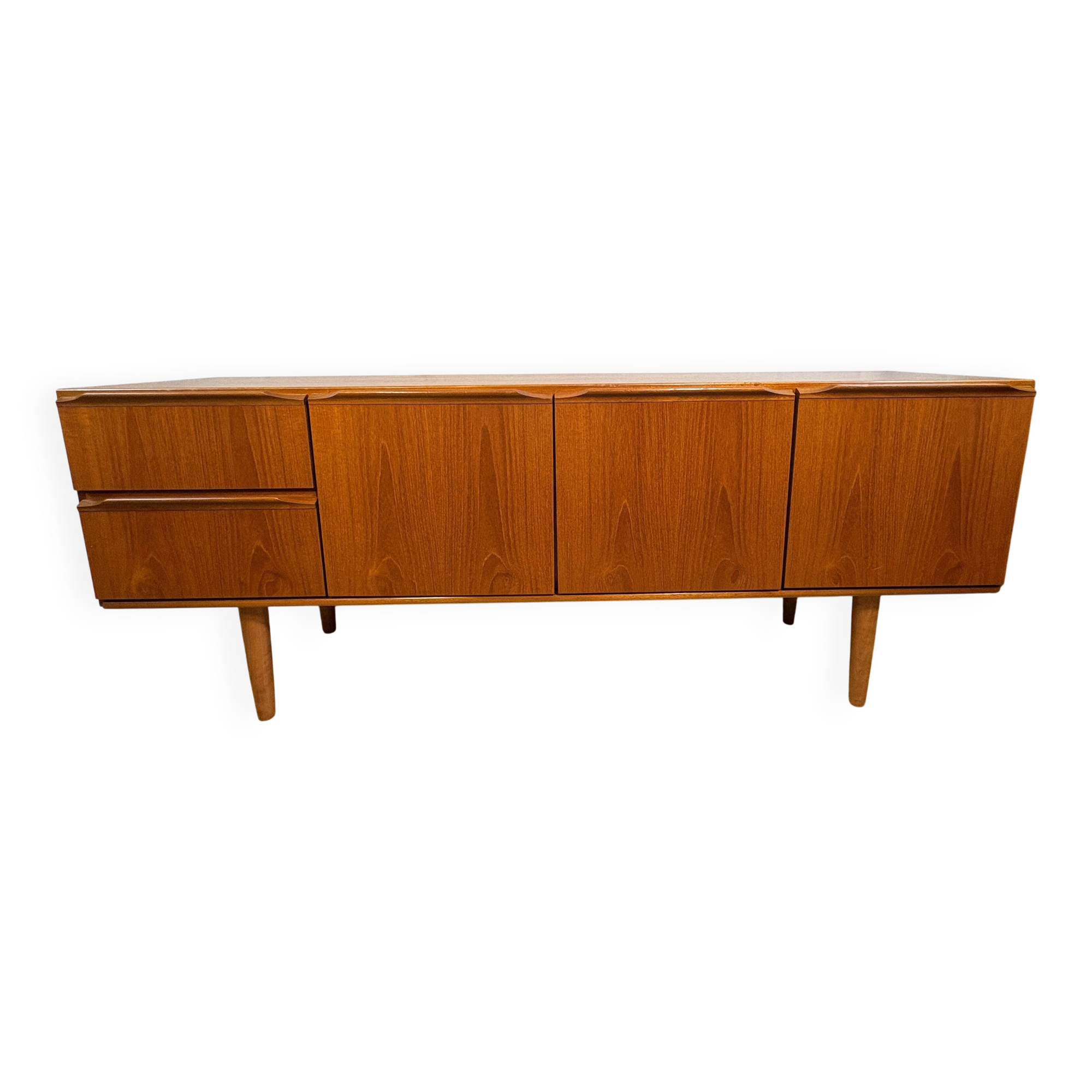 Mid-Century Retro Vintage Teak Sideboard by A.H. McIntosh 1960s  Scandinavi