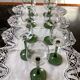 9 Alsace Cristalline wine glasses, dimensions: height - 17cm - diameter - 7cm -