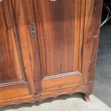Massive walnut buffet from the late 18th century Transition Era