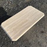 Table basse en travertin