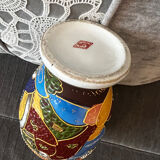 Colored vase