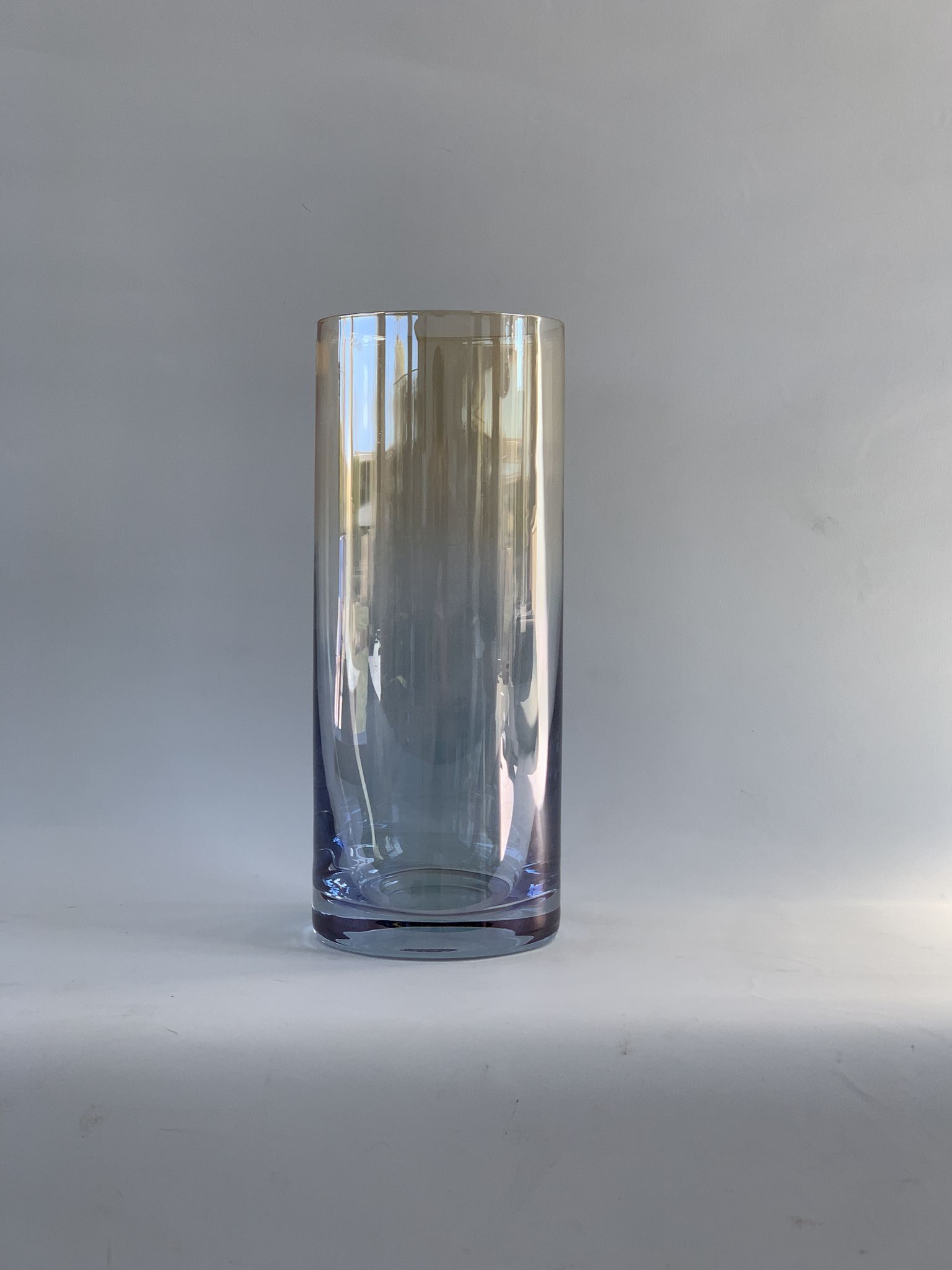 Vase en cristal bohemia Crystalex Czechoslovakia