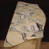 Console laquée italienne du milieu du XXe siècle