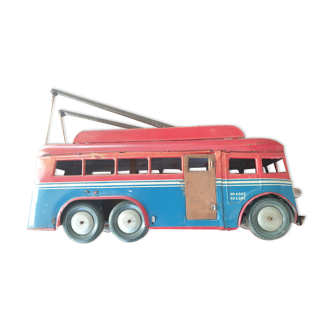 Vintage toy tram