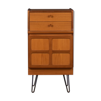 Retro teak 1960s Nathan squares lamp table sideboard