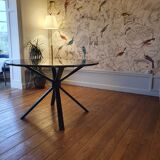 Marble round table