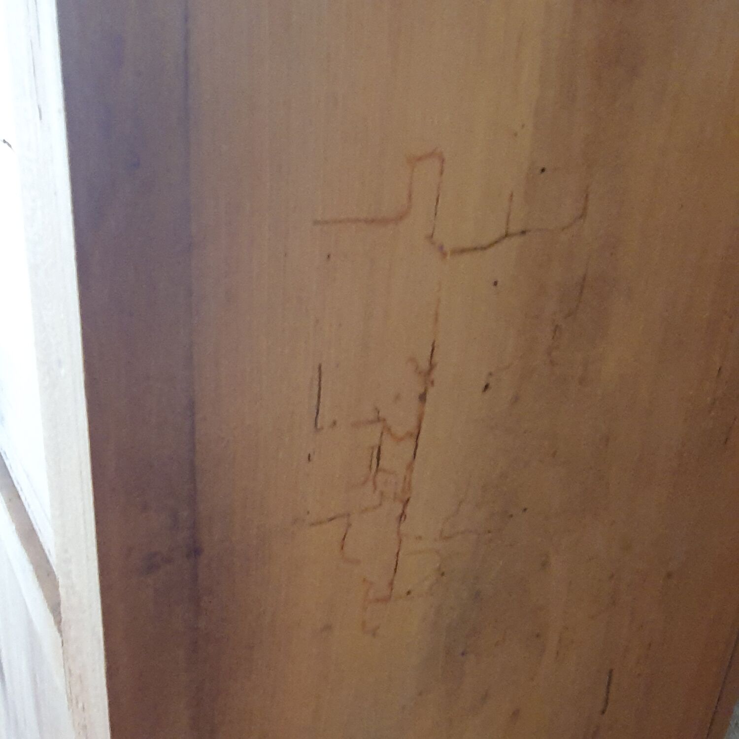 Vintage bedside table