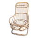 Vintage rattan armchair