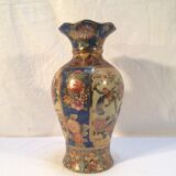 Japanese Satsuma porcelain vase - 30 cm