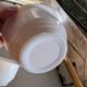 Sugar bowl in white opaline – 1960s/70s