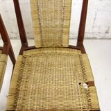 Une paire de chaises de rudolf frank pour lucas schnaidt, allemagne 1962
