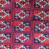 Traditional Turkoman Oriental Hand Made Rug 180x122cm boho
