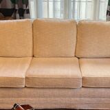Ecru tweed sofa