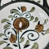 Set of 9 Boch Argenteuil dessert plates