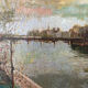 Landscape of Paris and the Seine