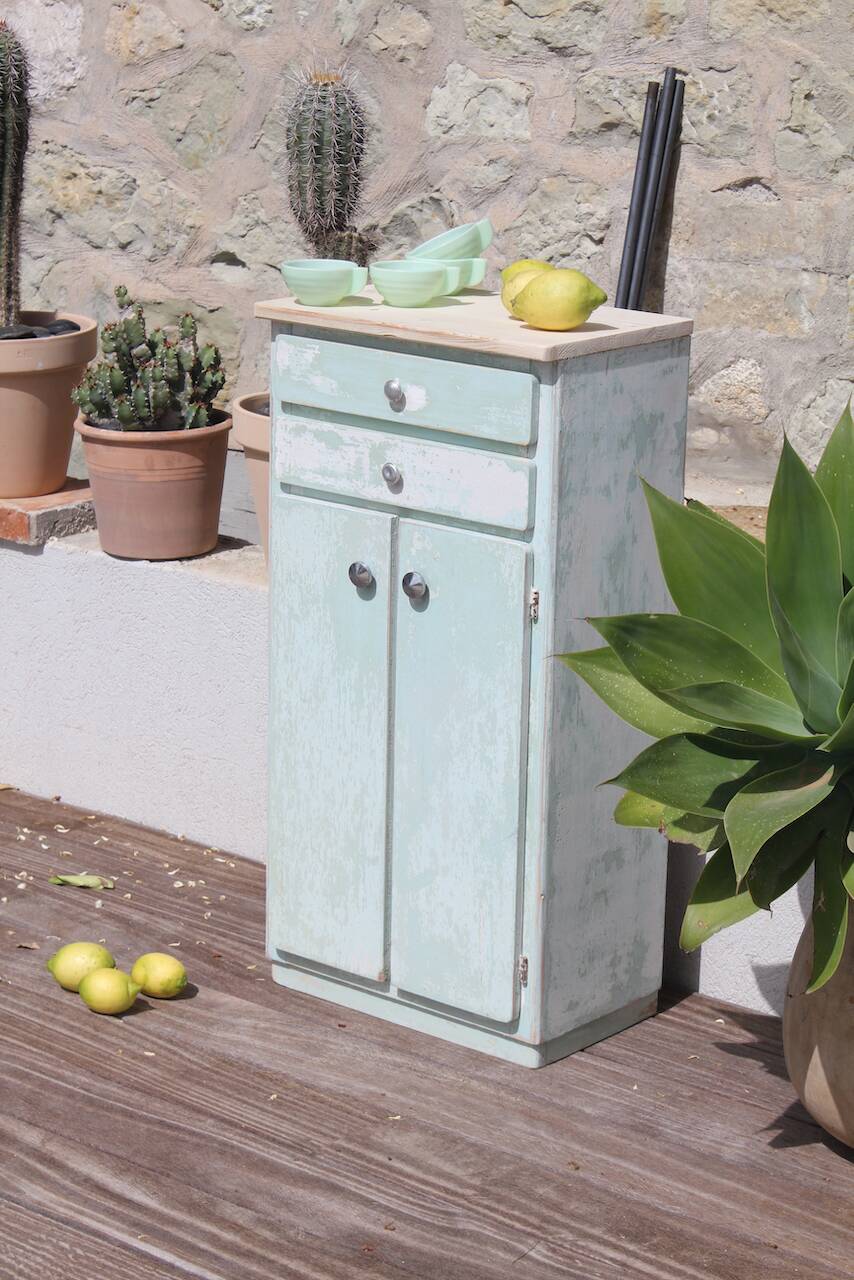 Small, rare patinated buffet!