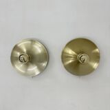 Mid-century design honsel space age disc lamp , 1970s attributed to Charlot