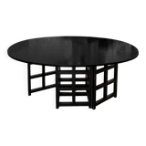Tavolo ovale - consolle Ds1 by Charles Rennie Mackintosh for Cassina, 1975