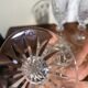 Set de 4 flûtes à champagne cristal de Lorraine style Saint Louis