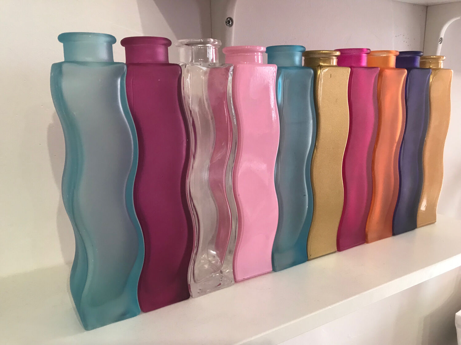 Ikea vintage set of ten soliflores vases Skämt