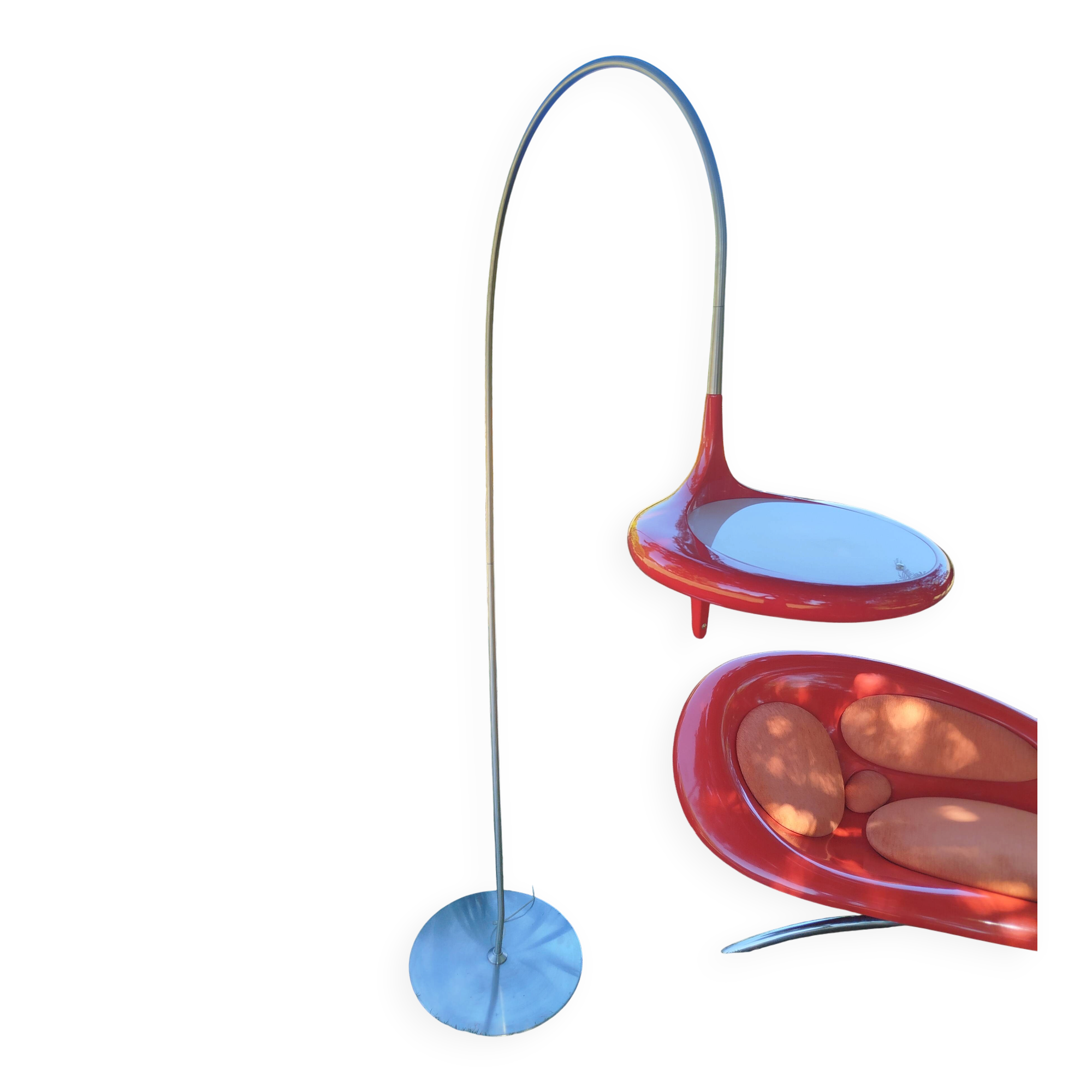 Italian Design Floor Lamp "Quaia" from the 1980s