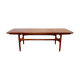 Table basse scandinave en teck Arrebo Mobler