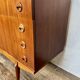 Petite enfilade vintage en teck 200 cm