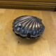 Vintage Silver-Plated Scallop Shell Butter Dish #E160
