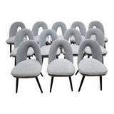 Chaises de Salle à Manger par Antonin Suman, 1960s, Set de 12