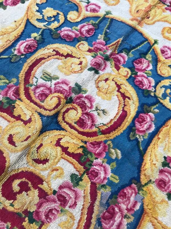 Old carpet soap spain handmade 275 x 555 cm