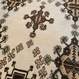 Vintage Persian oriental wool rug
