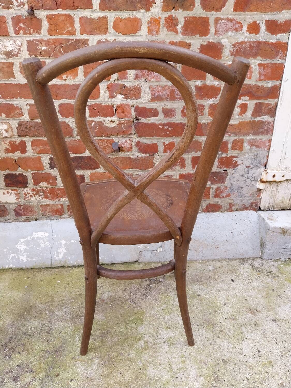 Pair of Luterma bistro chairs