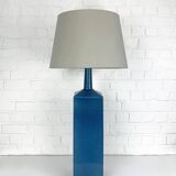 Le Klint Floor Lamp Model No. 357 in blue ceramic, glazed stoneware, Denmark