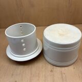 Porcelain butter dish