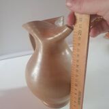 Terracotta pitcher pitcher with original vintage spout