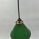 Old enamelled sheet metal lamp