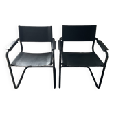 Pair of vintage Cantilever chairs from the 70s-80s