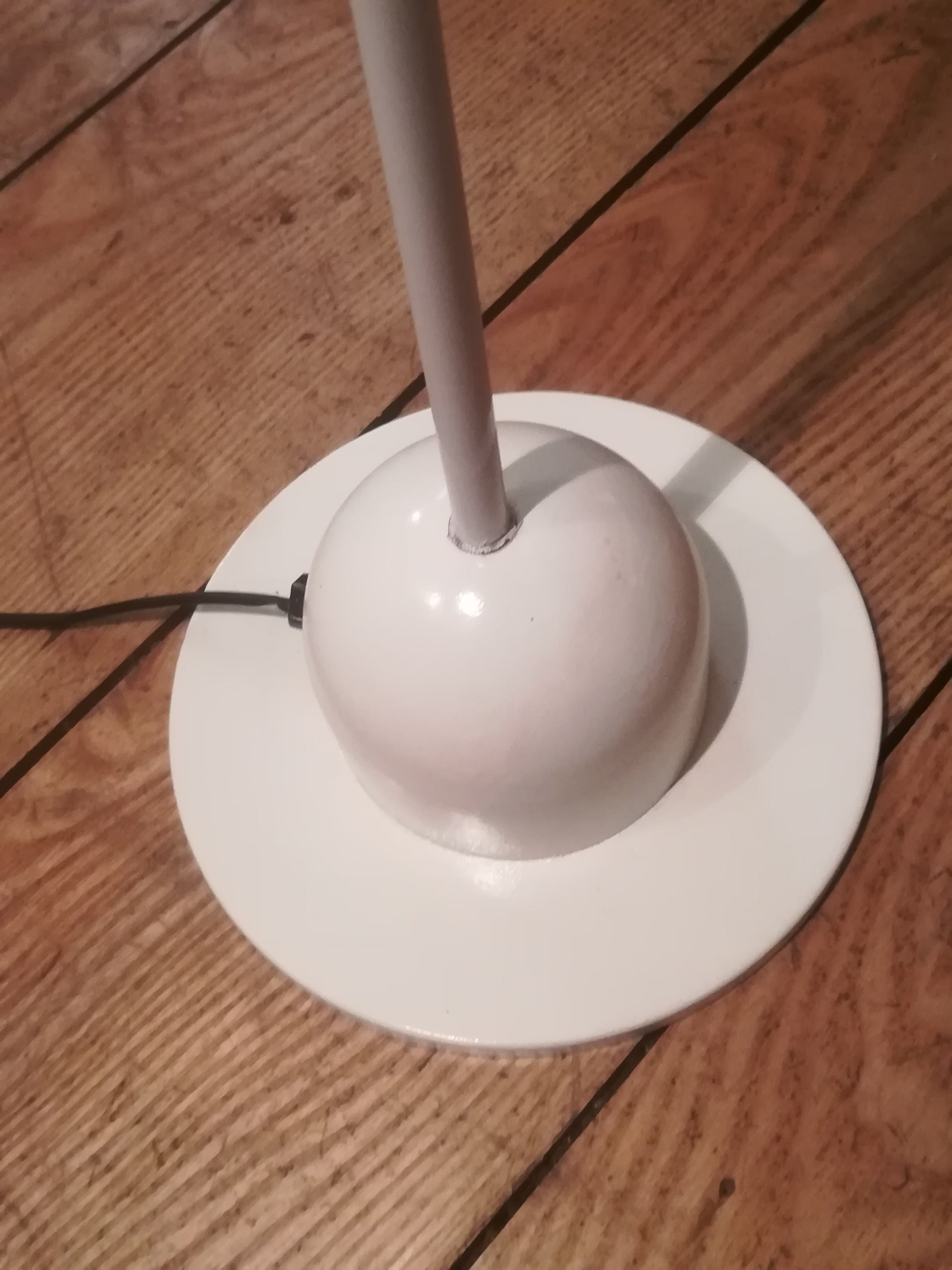 Gammalux articulated floor lamp in lacquered metal