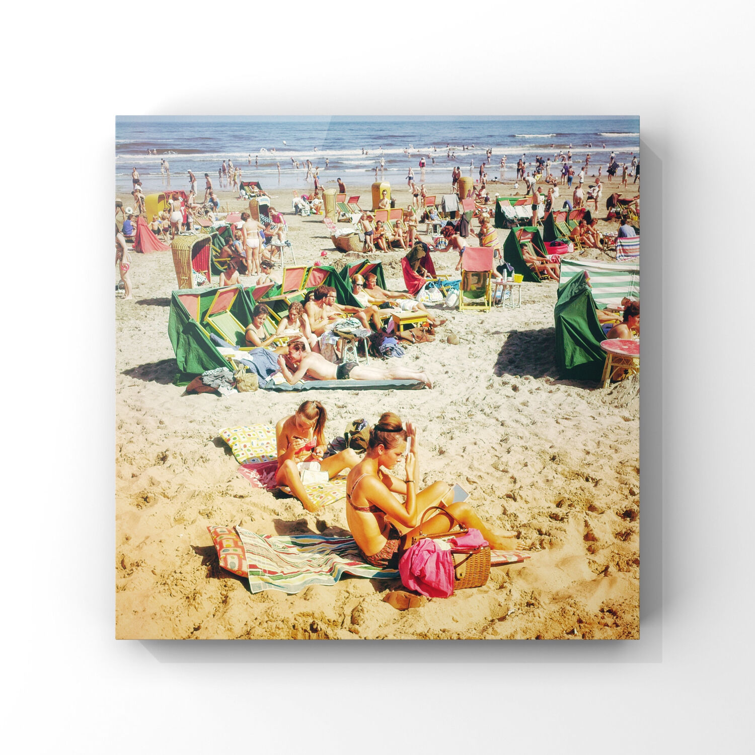 Zandvoort beach photography summer of 1962