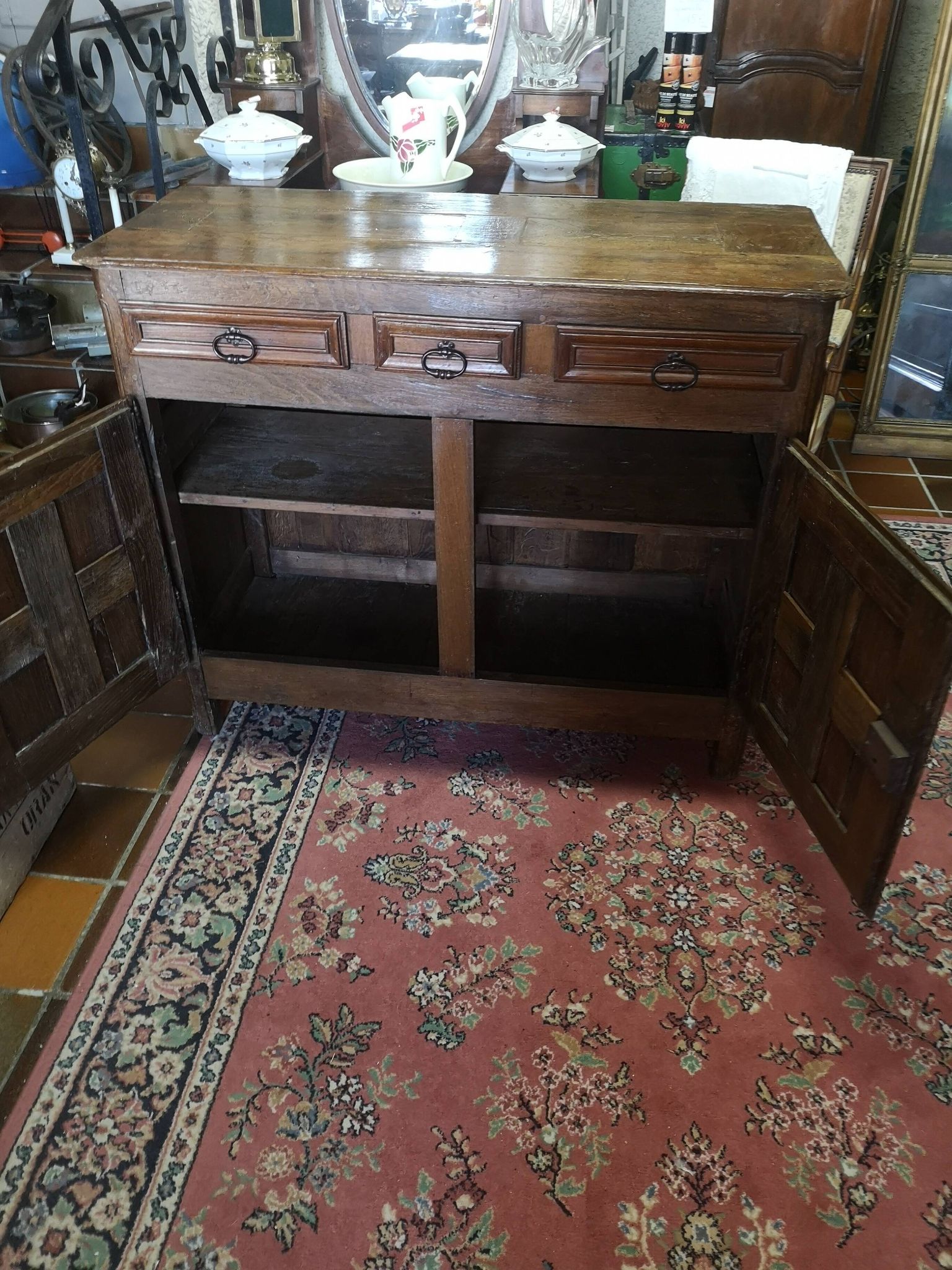 Buffet rustique chêne